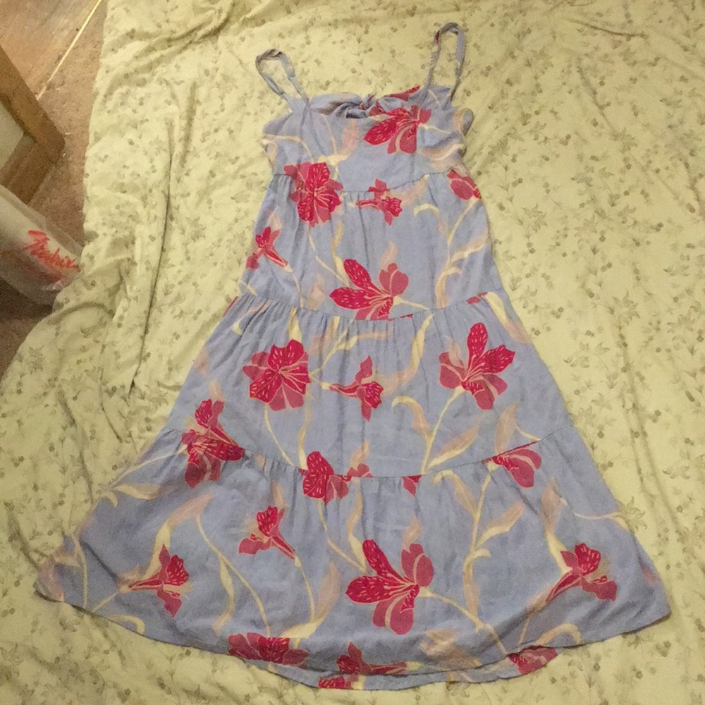 Yireh Aila Dress in Lavender Hibiscus